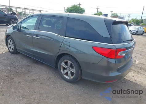 2020 Honda Odyssey Ex из США, поврежденный, VIN 5FNRL6H50LB005092